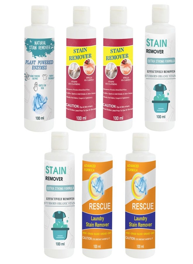 مجموعة مزيل بقع توفوس: قميص، أحمر (عبوتان)، دمية (عبوتان)، برتقالي، مزيل بقع برتقالي | محلول تنظيف متعدد الأسطح للملابس والأقمشة والمفروشات (100 غرام لكل عبوة) - Image 1